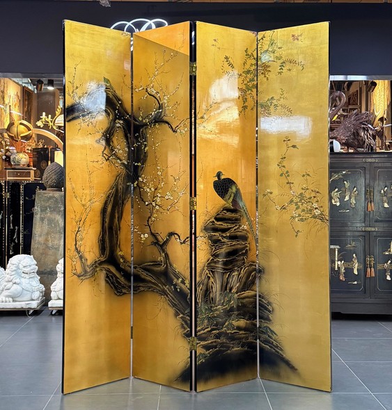 Винтажная ширма