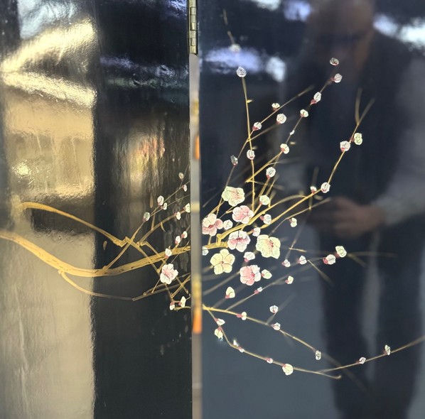 Винтажная ширма