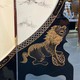 Винтажная восточная ширма