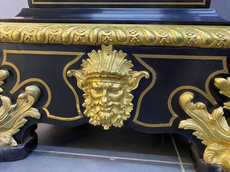 Antique paired pedestals