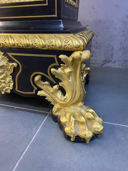 Antique paired pedestals
