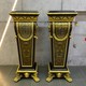 Antique paired pedestals