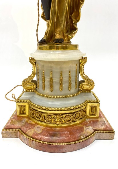 Large antique candelabra