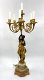 Large antique candelabra