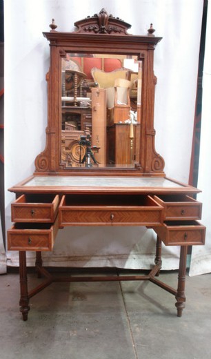 винтажная мебель - дамский столик луи 16 из ореха, 19 век