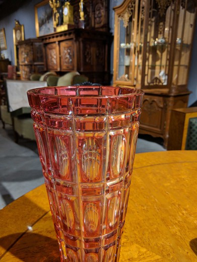 винтажная ваза из стекла, 20 век