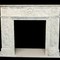 Antique marble fireplace
