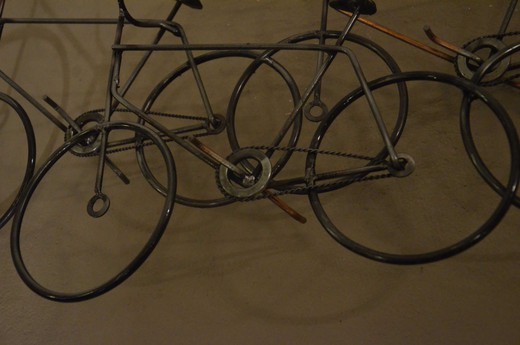 настенное панно велопробег, 20 век, антик