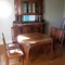 Walnut Art Deco dining room set