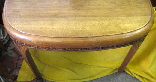 винтажная мебель - стол из ореха в стиле ар деко, 20 век