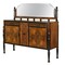 Antique walnut Italian sideboard