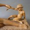 Ma Bouraine "the Woman Child" Terra Cotta Art Deco 1930