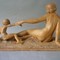 Ma Bouraine "the Woman Child" Terra Cotta Art Deco 1930